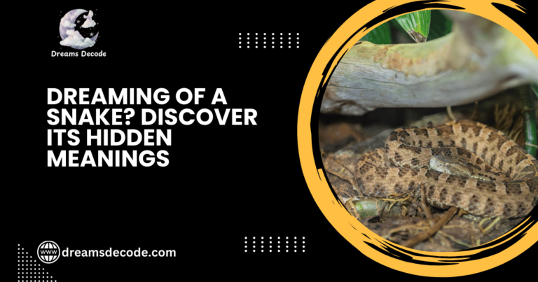 Dreaming of a Snake? Discover Its Hidden Meanings 2025