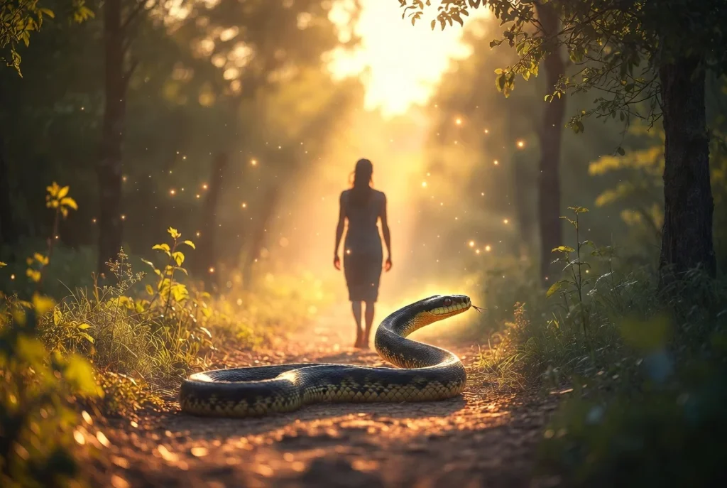 Seeing a Snake in Your Path:Spiritual, Symbolic Meaning