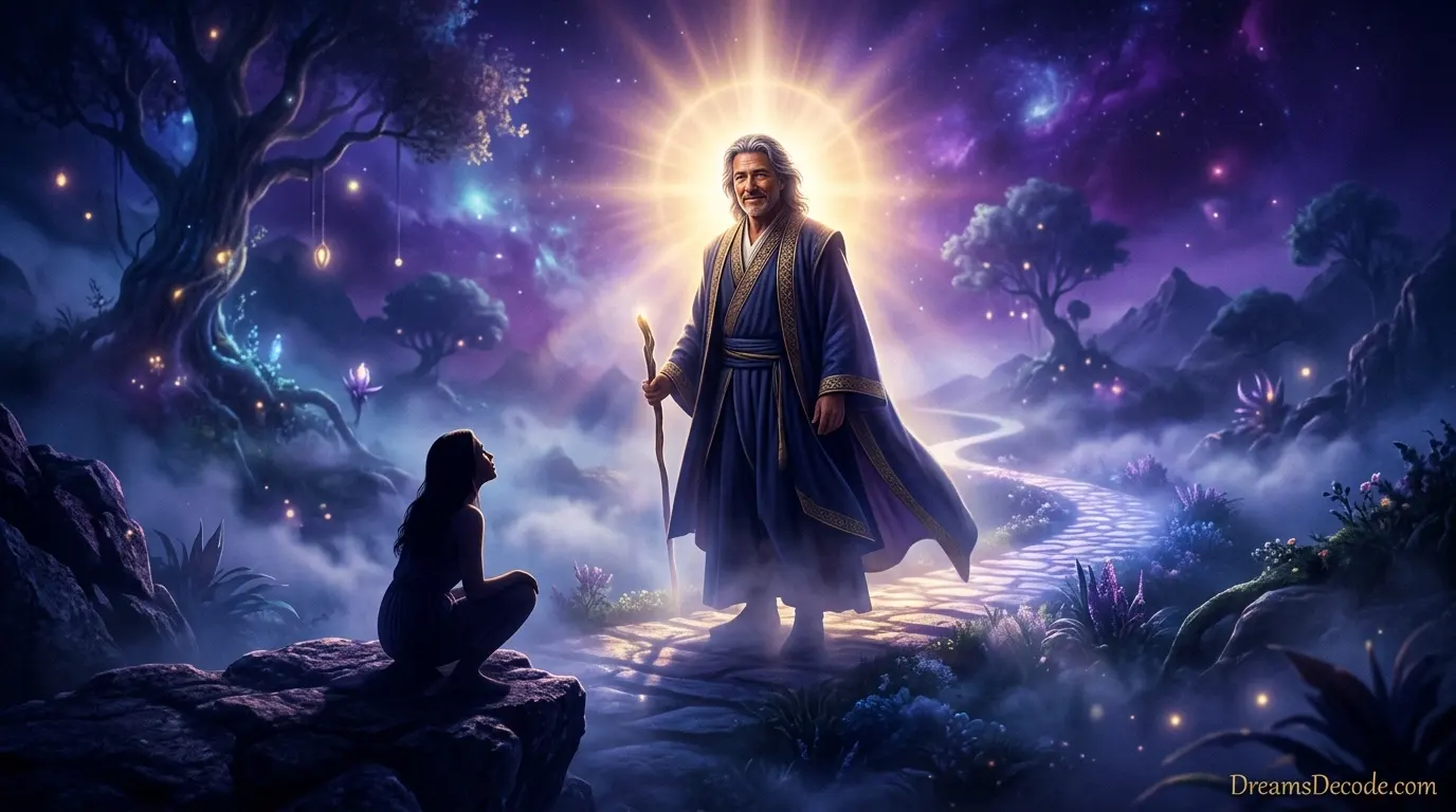 Father dream meaning guide showing symbolic father figure and emotional dream interpretation