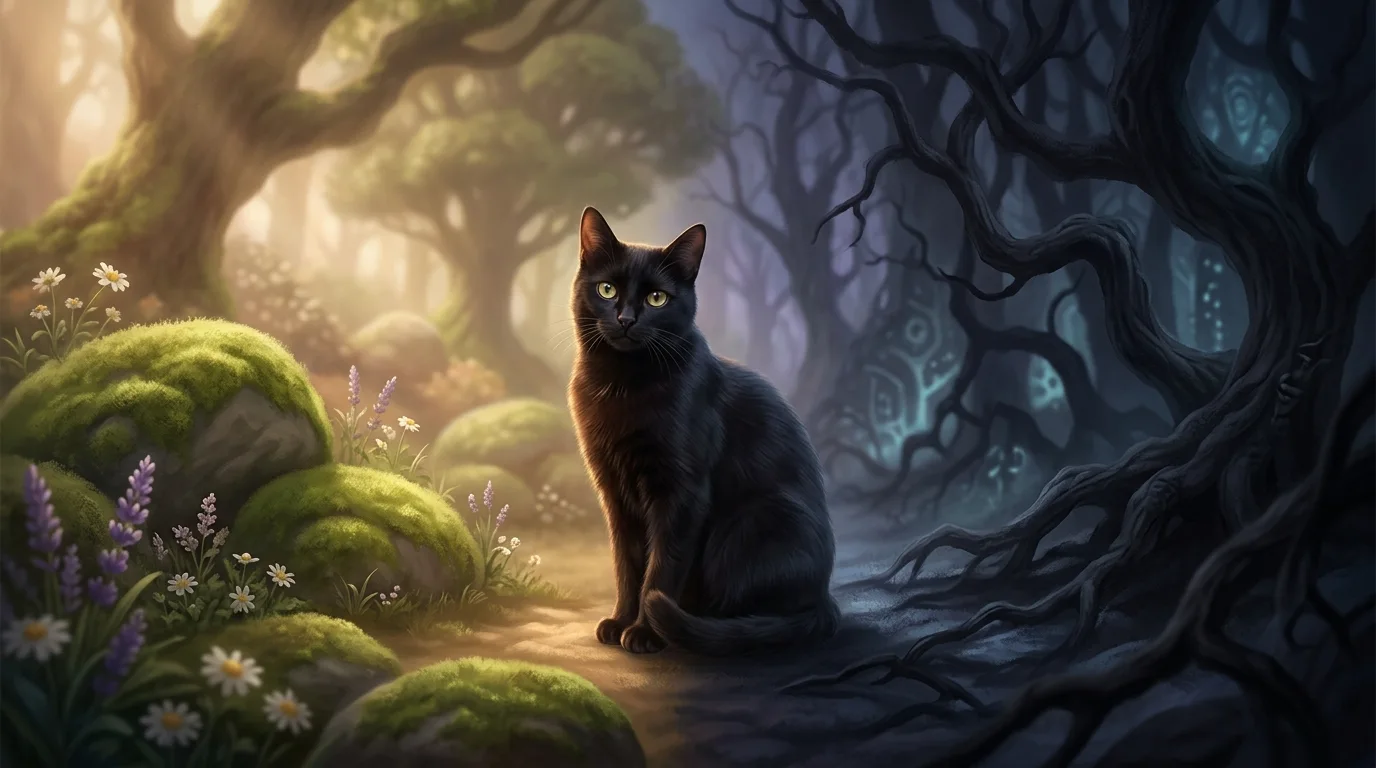 black cat dream meaning emotional tone interpretation