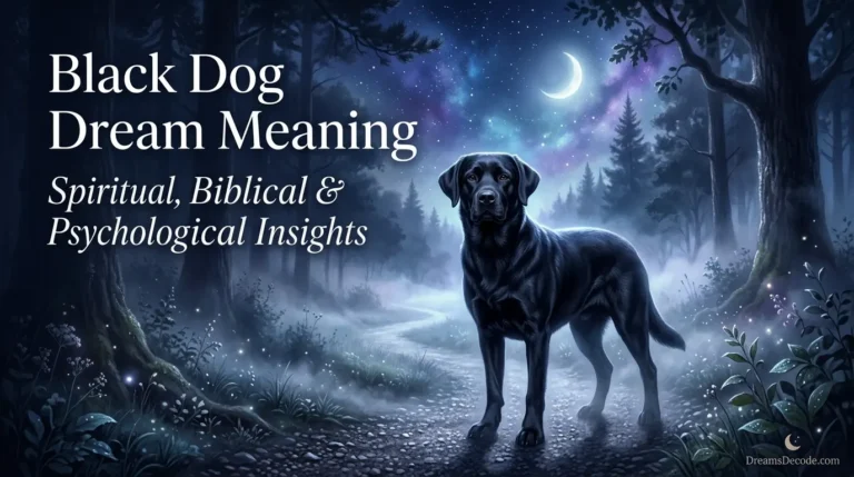 black dog dream meaning