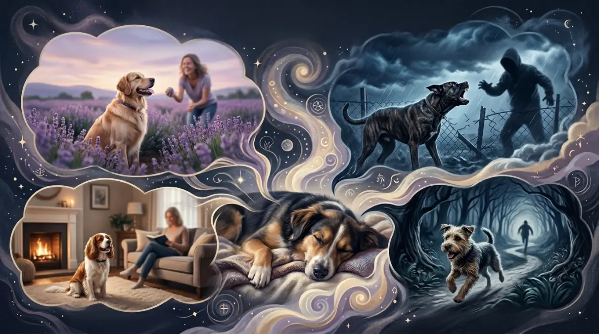common dog dream scenarios and meanings