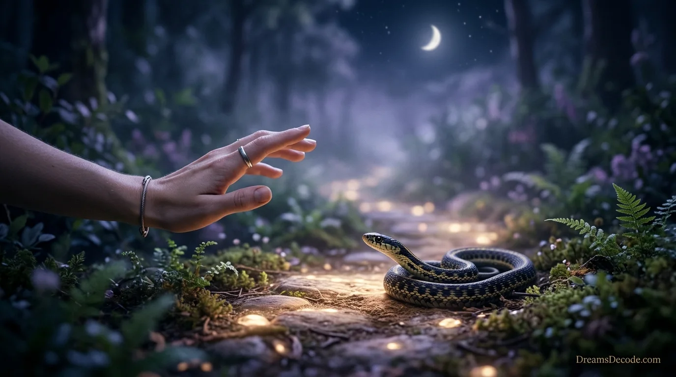 snake bite dream interpretation showing symbolic fear and emotional wake up meaning