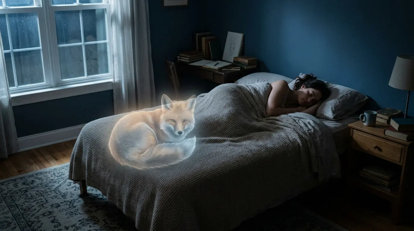 recurring fox dream meaning, fox appearing repeatedly in sleep