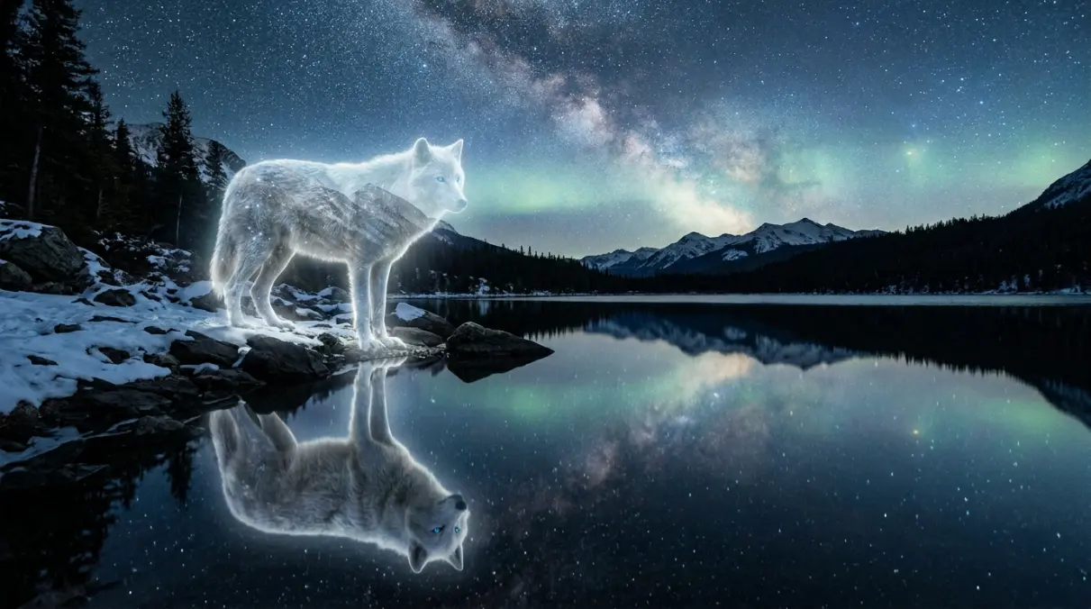 wolf dream meaning white wolf spiritual guidance